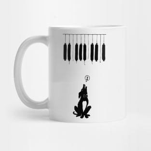 dog and music Mug